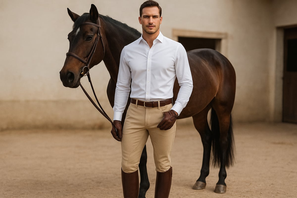 Styling Jodhpurs: Outfitting Men for the Saddle and Beyond