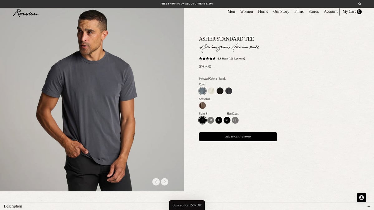 8 Must-Have Mens Essentials for a Modern Wardrobe 2026 - Asher Standard Tee – Rowan