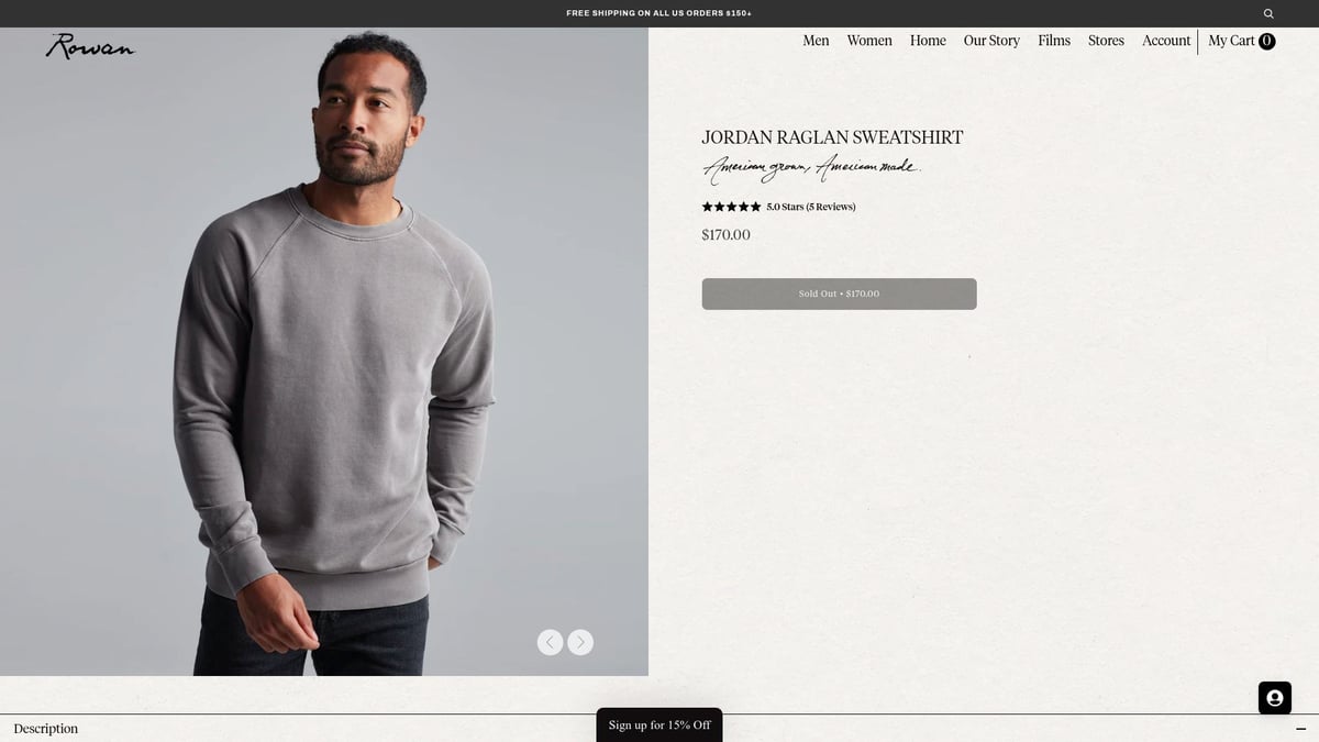 8 Must-Have Mens Essentials for a Modern Wardrobe 2026 - Jordan Raglan Sweatshirt – Rowan