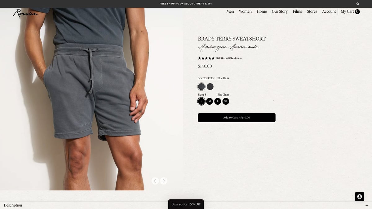 8 Must-Have Mens Essentials for a Modern Wardrobe 2026 - Brady Terry Sweatshort – Rowan