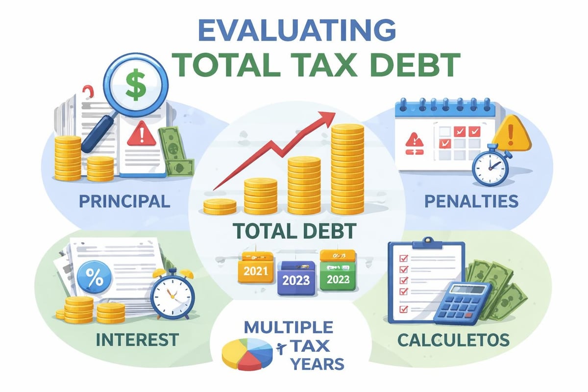 Tax debt assessment process