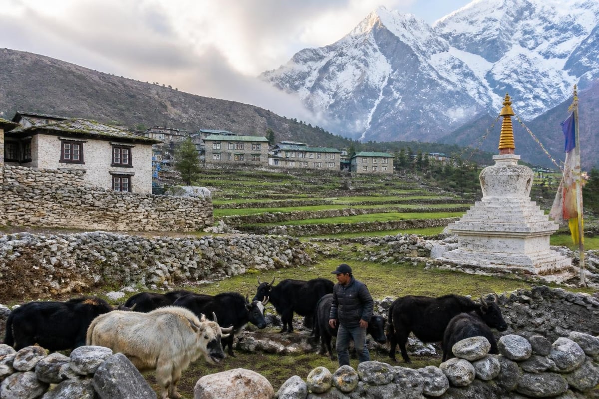 Sherpa village life