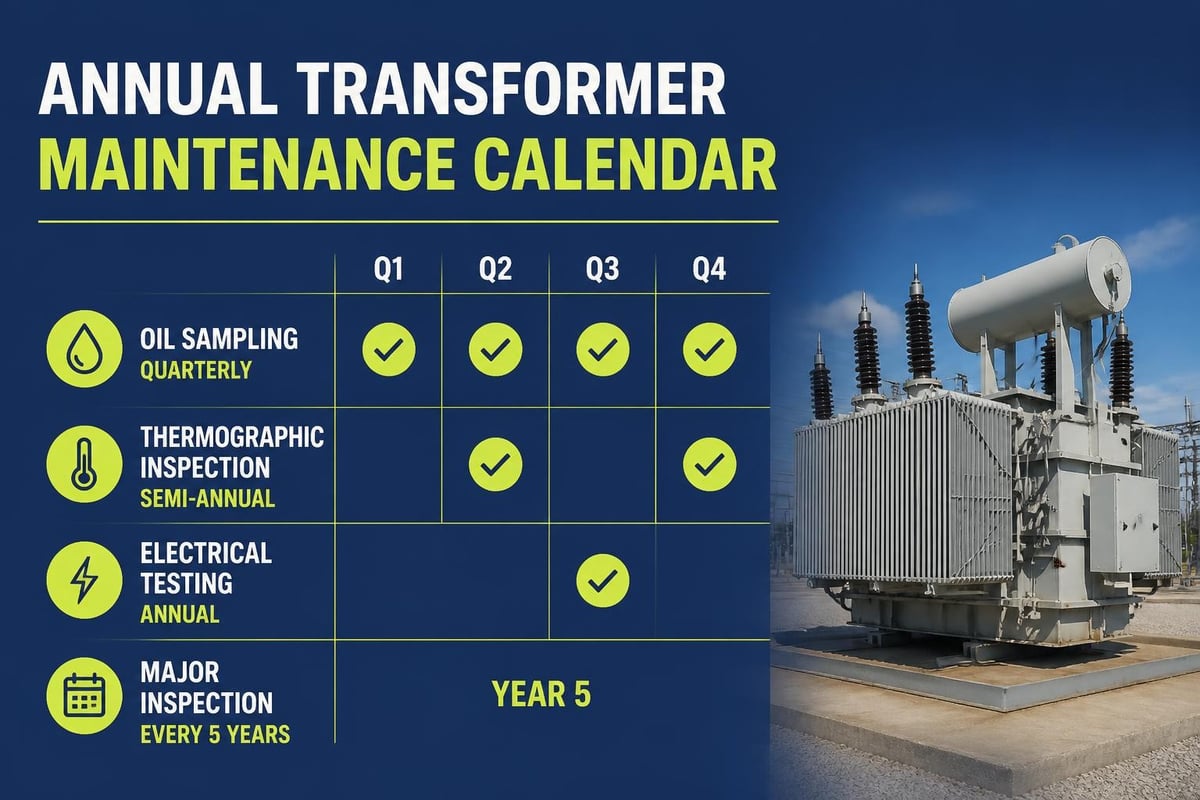 Preventive maintenance schedule