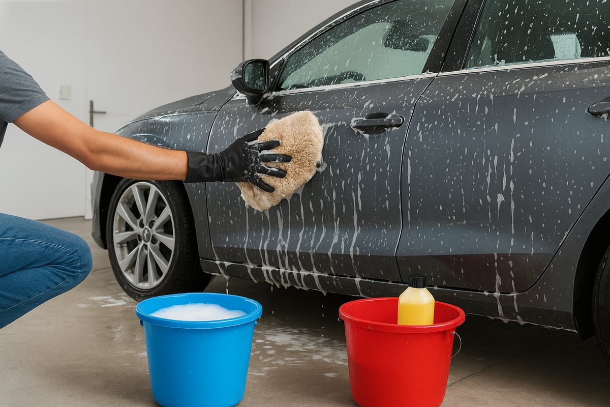 Passo a Passo da Lavagem Automóvel