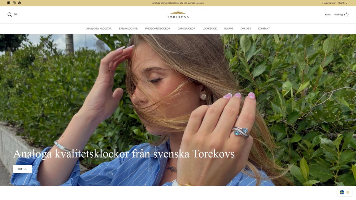 7 Fantastiska Guldklocka Dam För Eleganta Stilar 2025 - Torekovs Dagshög Guld Mesh