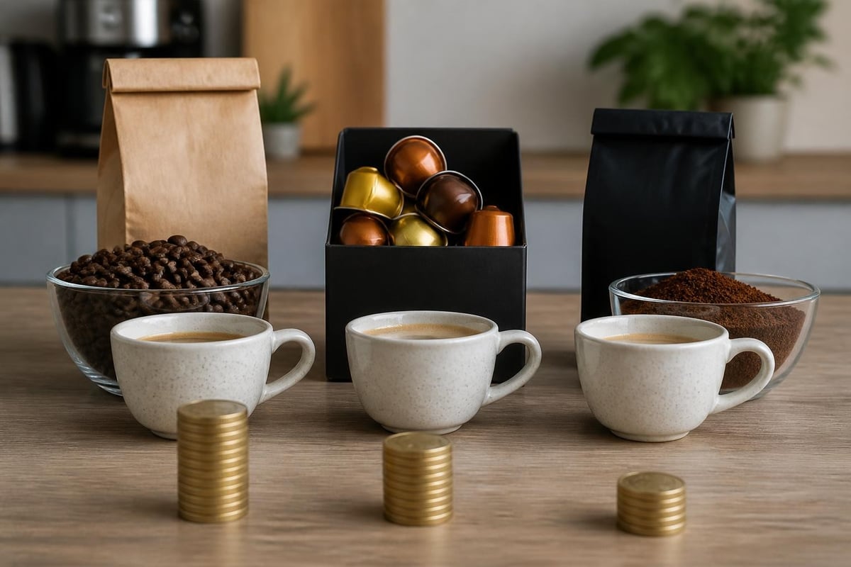 Comparaison économique café grain bio