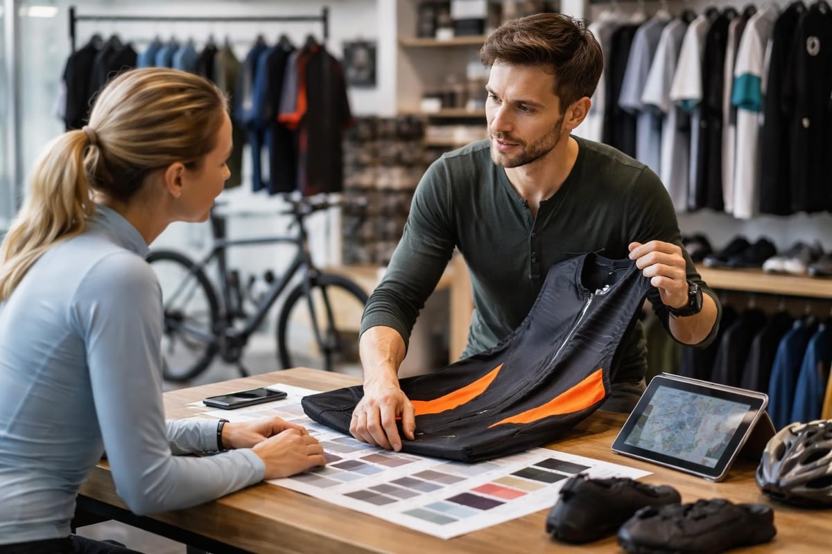 Expert cycling apparel consultation