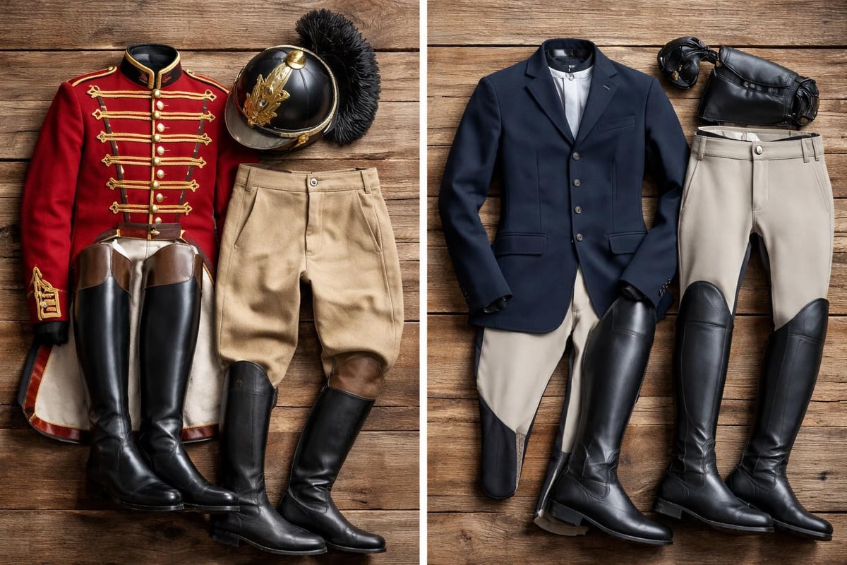 Traditional versus modern elements