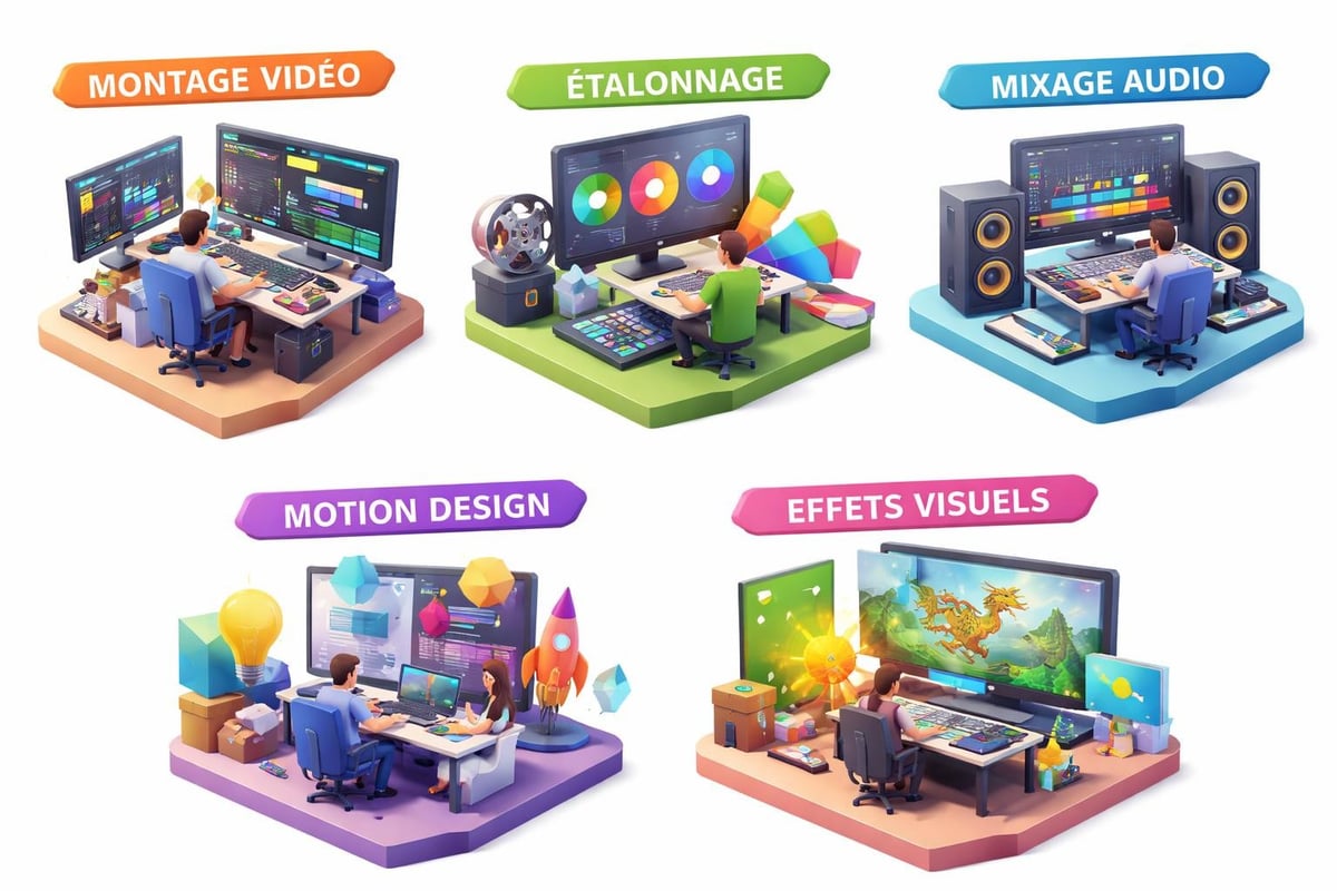 Services post-production vidéo
