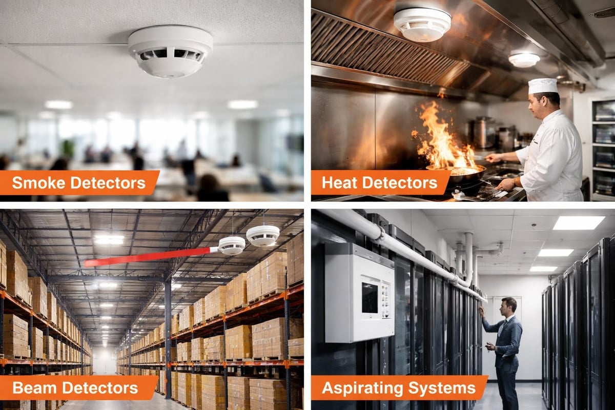 Fire detection technologies comparison