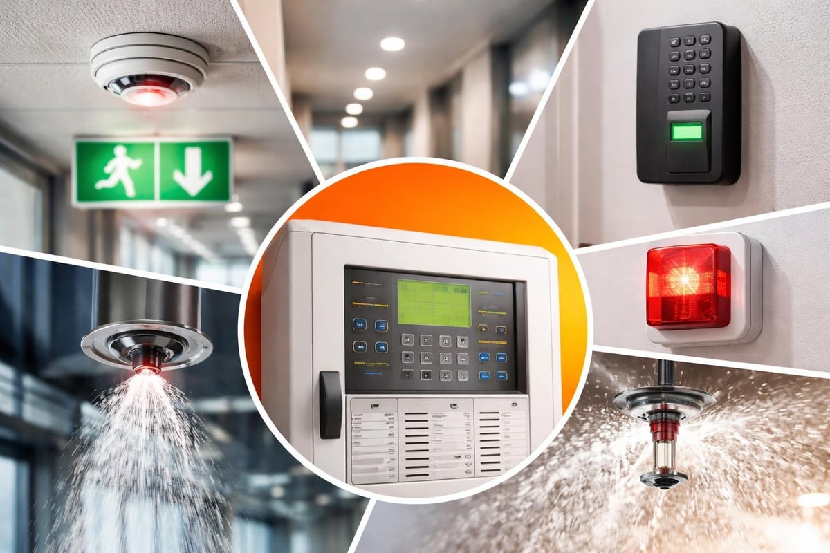 Integrated fire safety systems