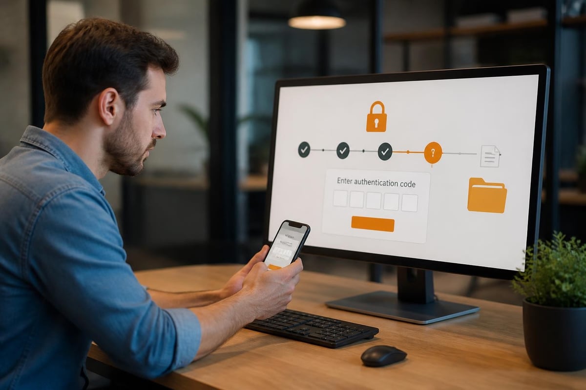 Access control workflow diagram