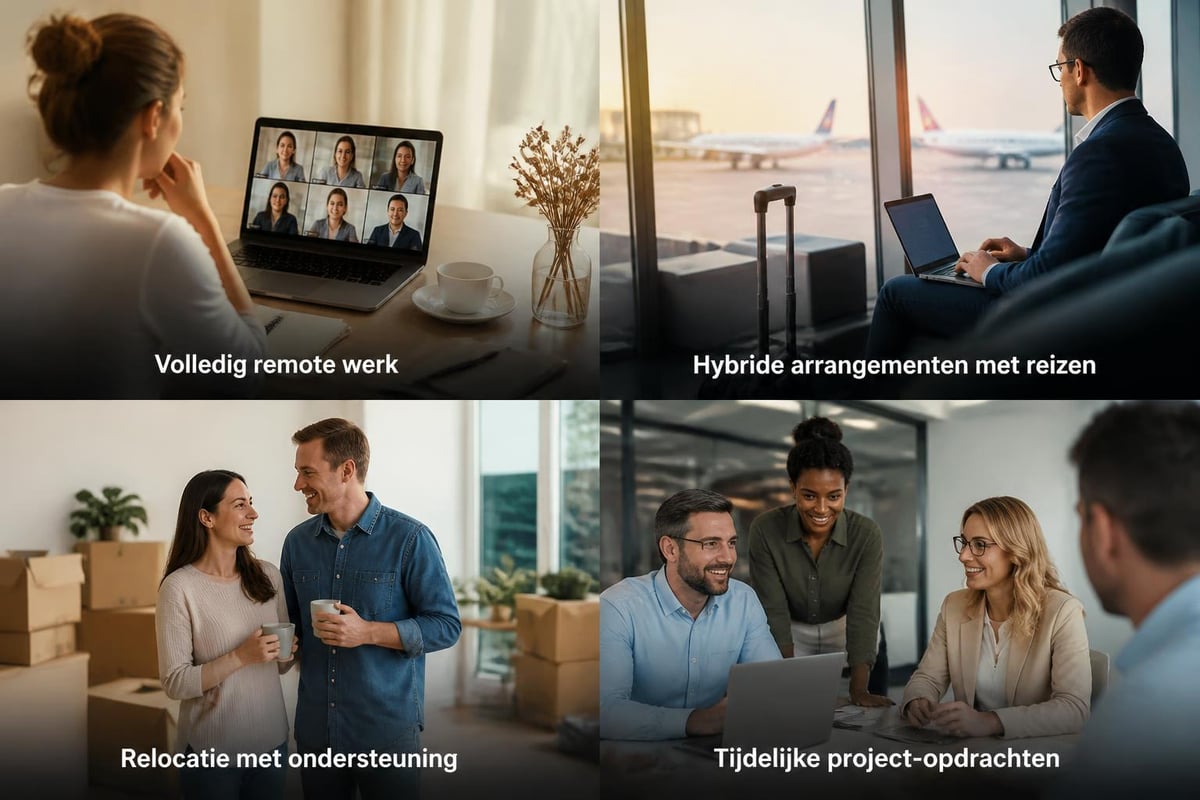 Global jobs structuren