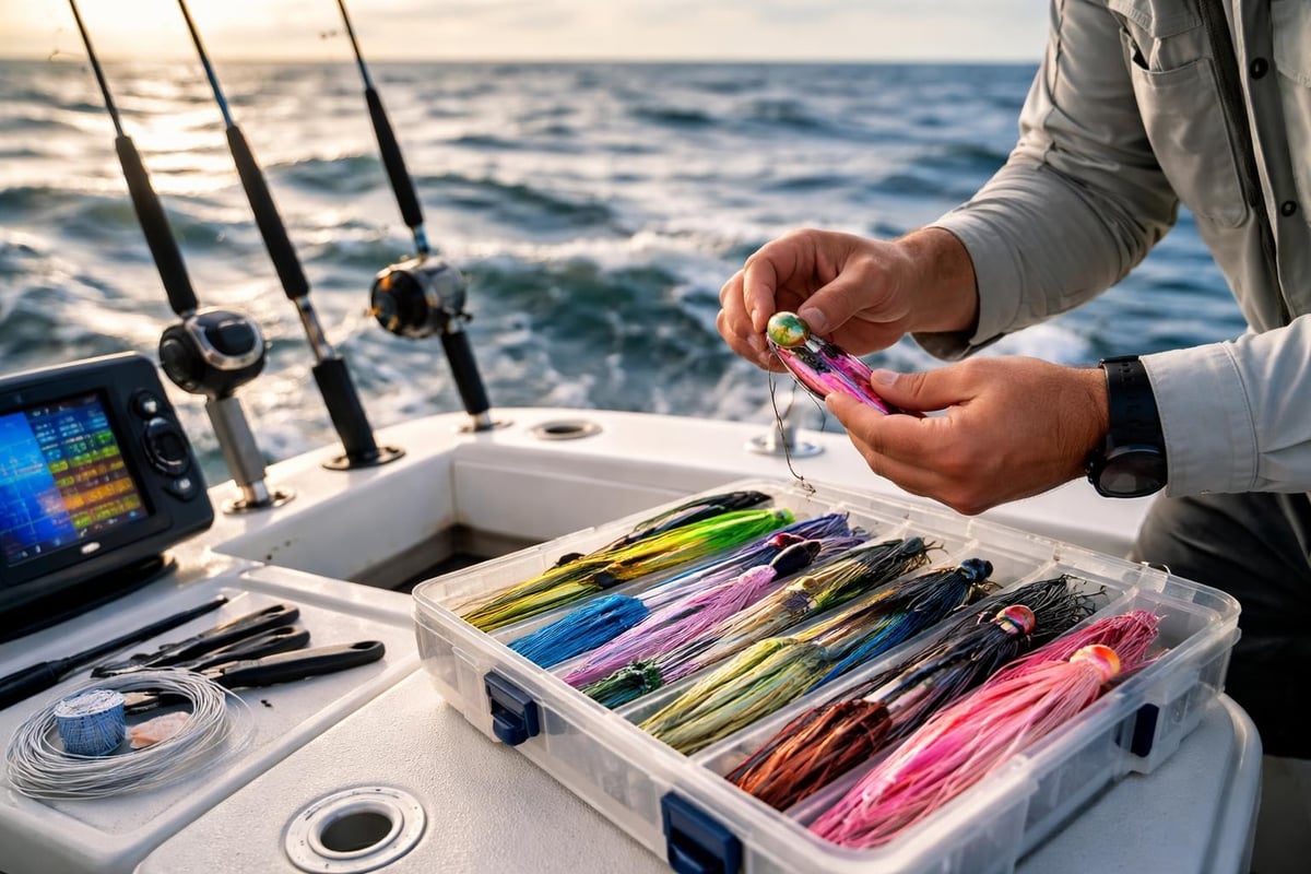 Mahi fishing technique adaptation