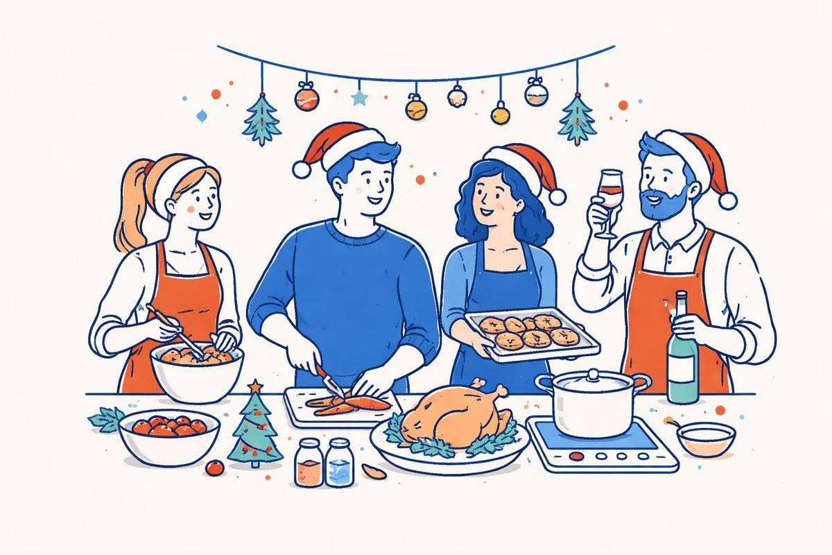 Teambuilding durch gemeinsames Kochen