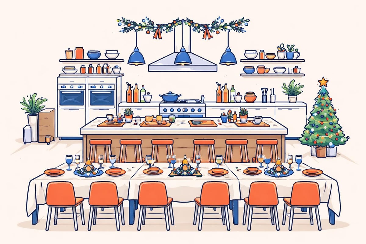 Professionelles Küchenstudio für Events