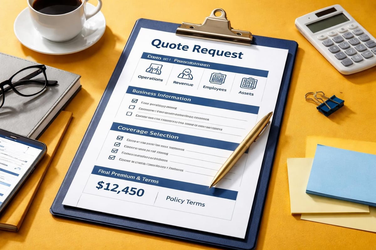 Obtaining simple business insurance quote Obtaining simple business insurance quote