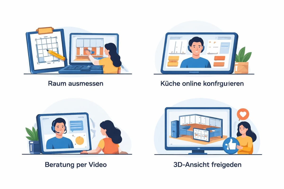 Online Küchenplanung Prozess