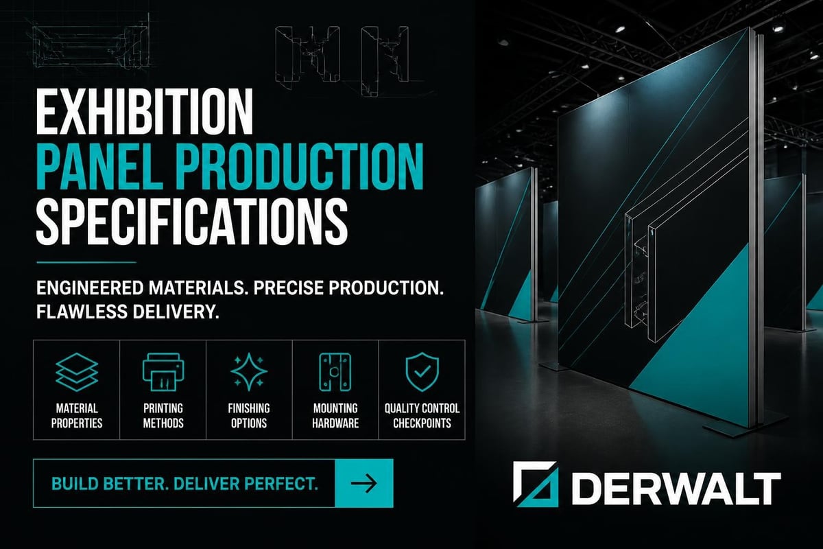 Technical production specifications for panels