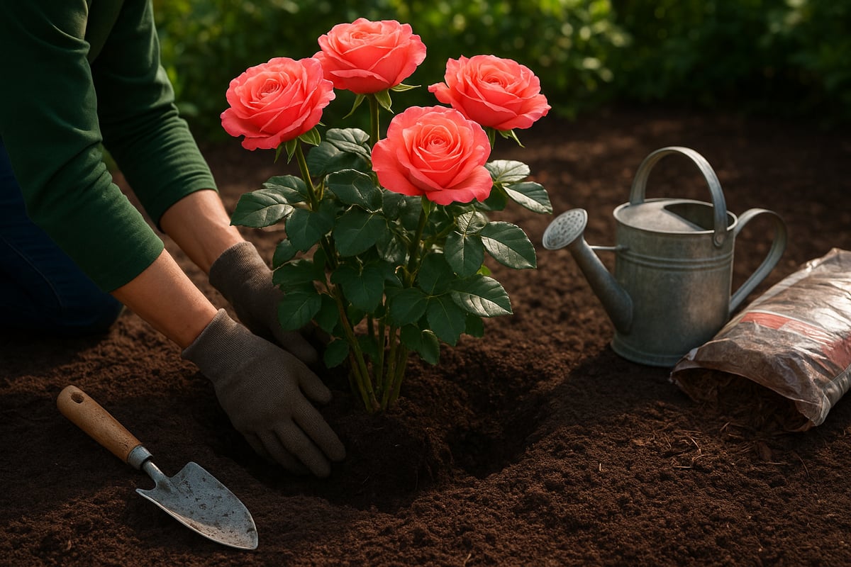 Planting and Caring for Big Rose Flowers: Step-by-Step Guide