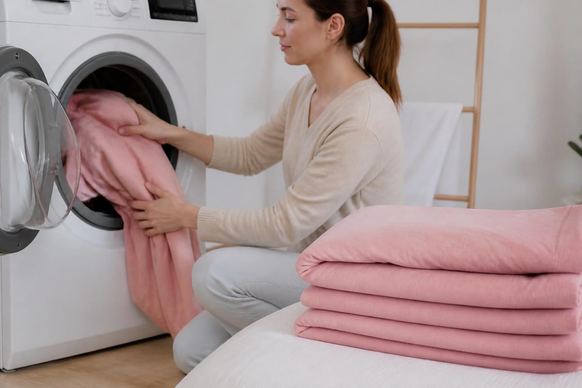 Duvet cover care instructions