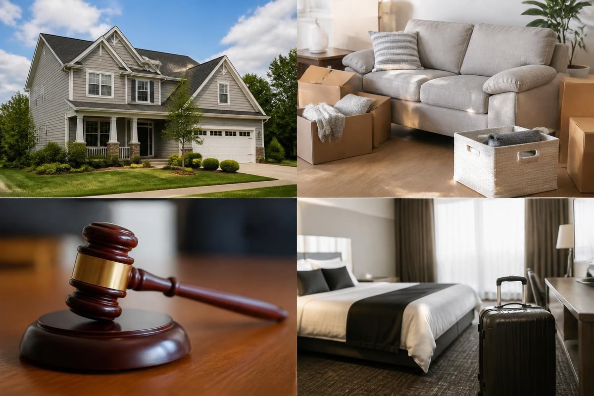 Homeowners insurance coverage layers