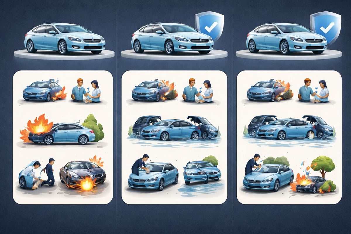 Coberturas de seguros de veh&iacute;culos