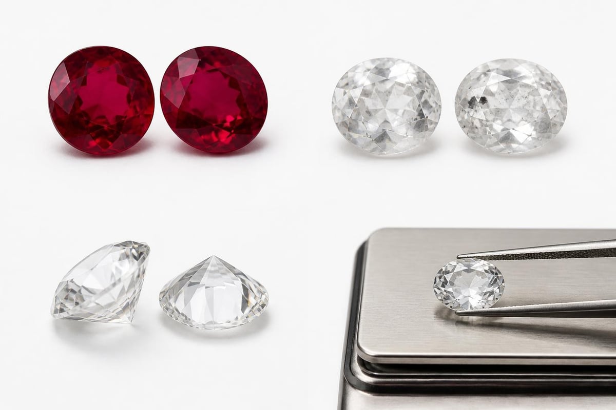 Gemstone quality assessment