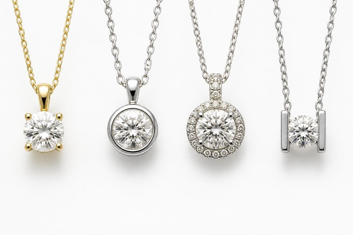 Pendant setting types