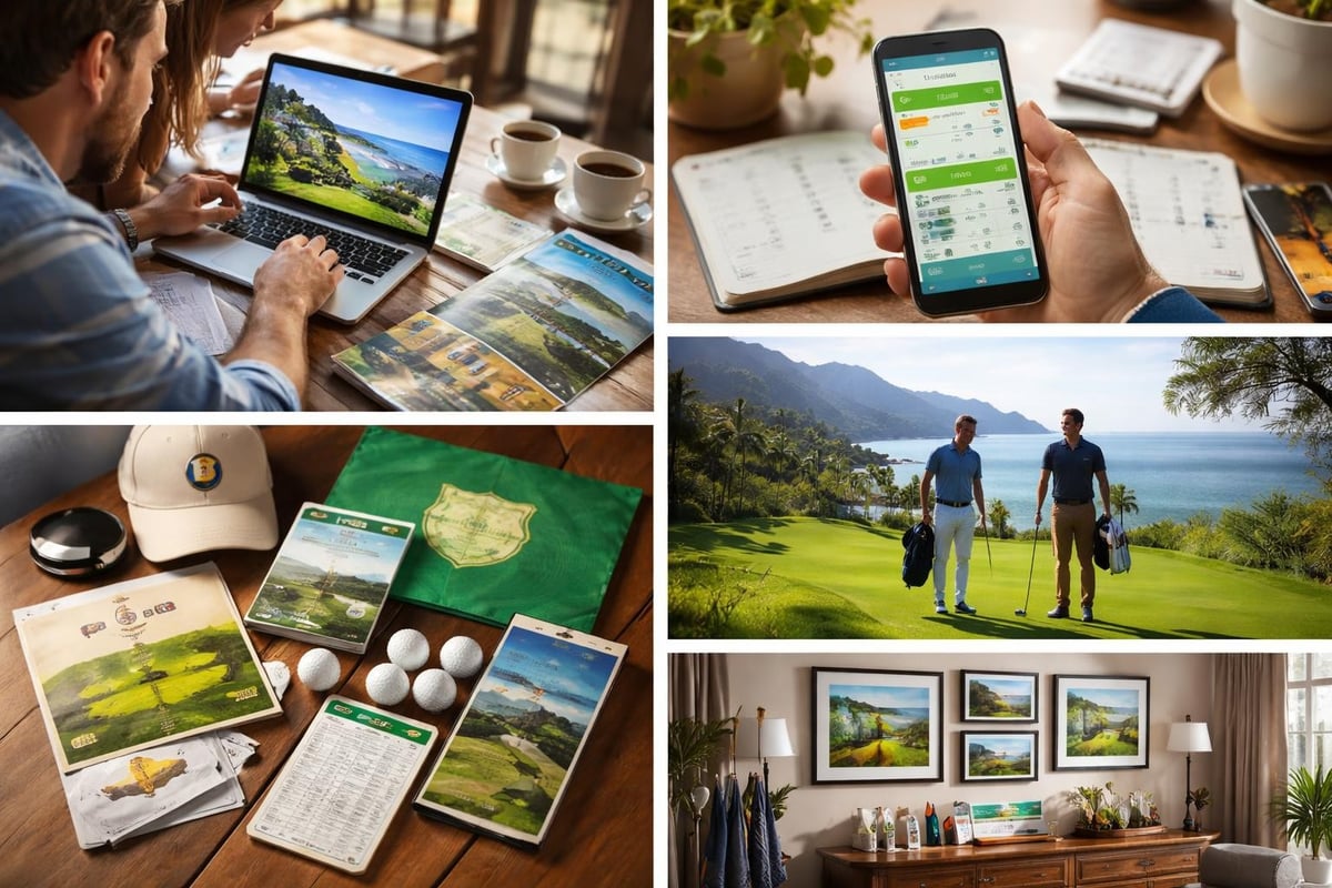 Golf experience journey