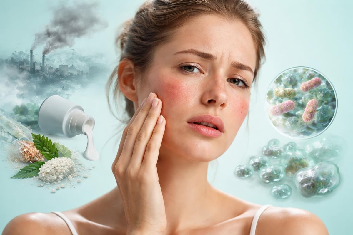 Sensitive skin barrier function