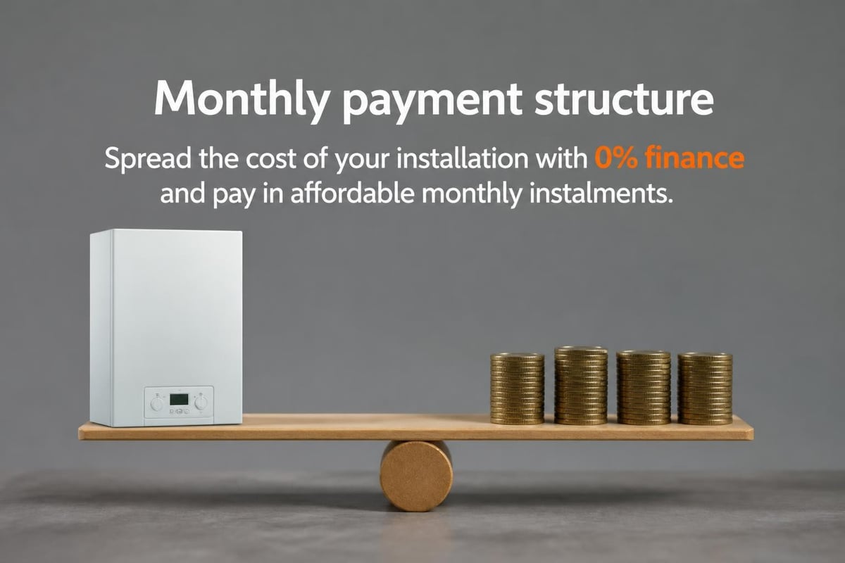 Boiler financing breakdown