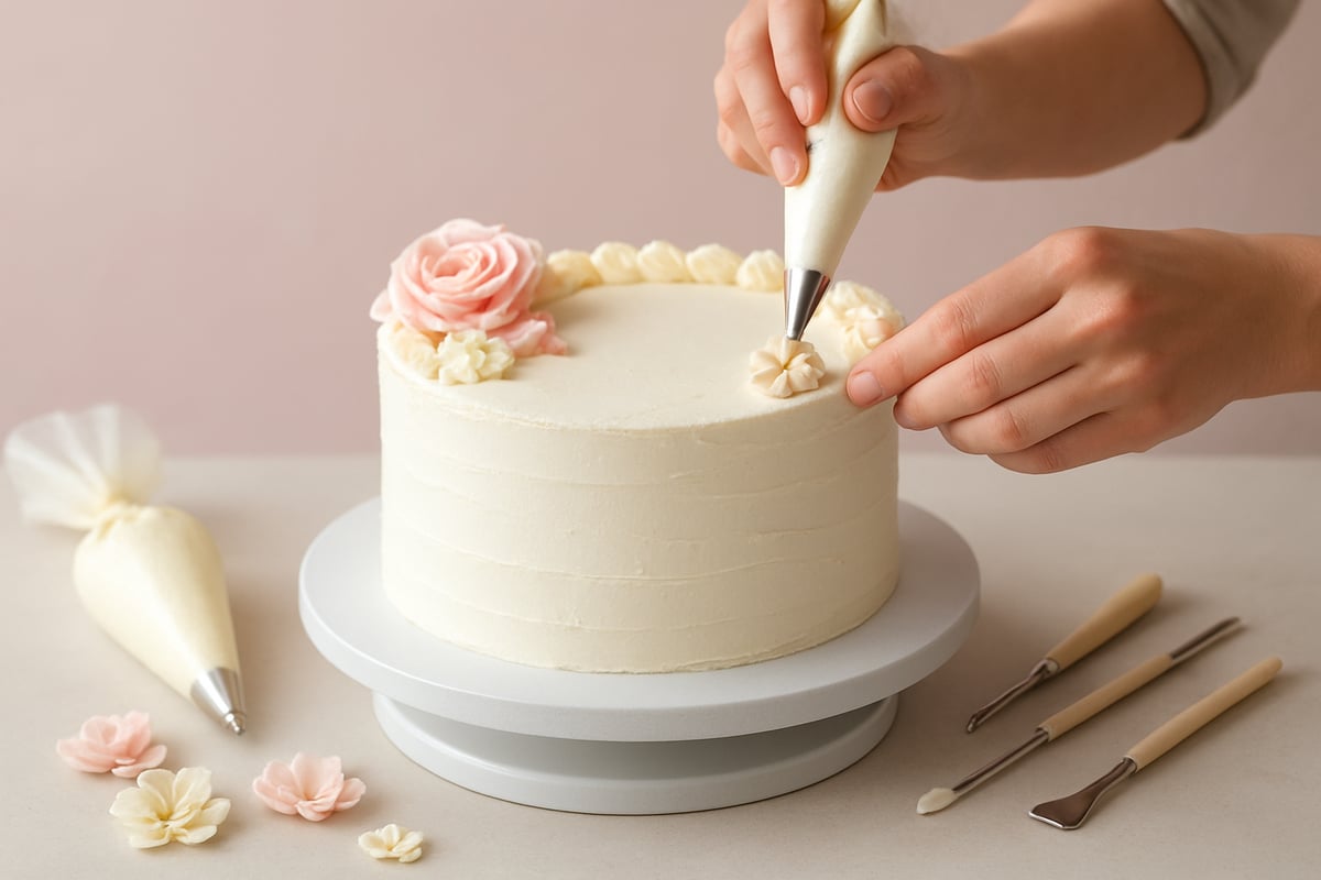 Schritt-für-Schritt: So gelingt die perfekte Tortendekoration