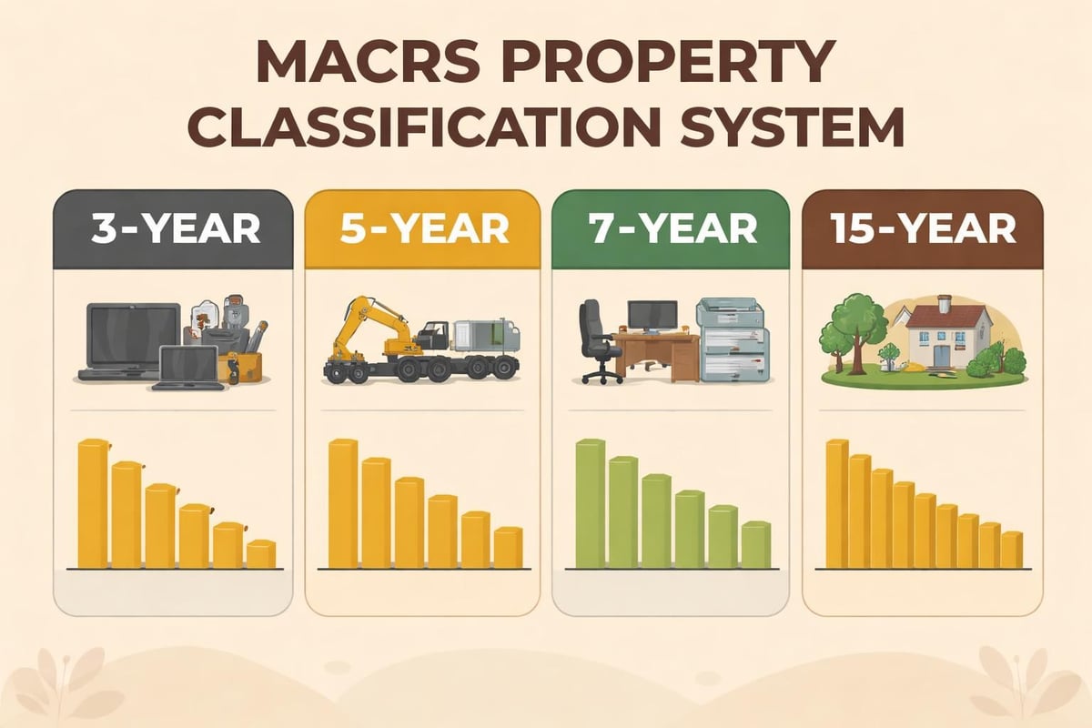 MACRS property classes and recovery periods