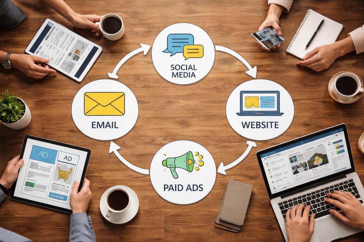 Multi-channel marketing integration