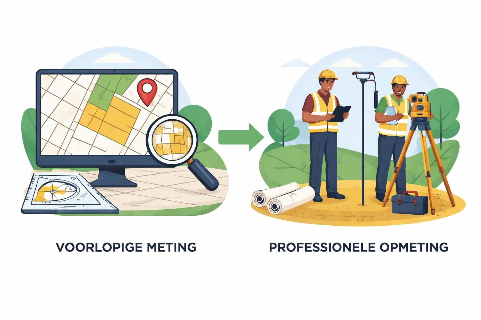 Percelen Opmeten: Indicatief vs Formeel (2026)