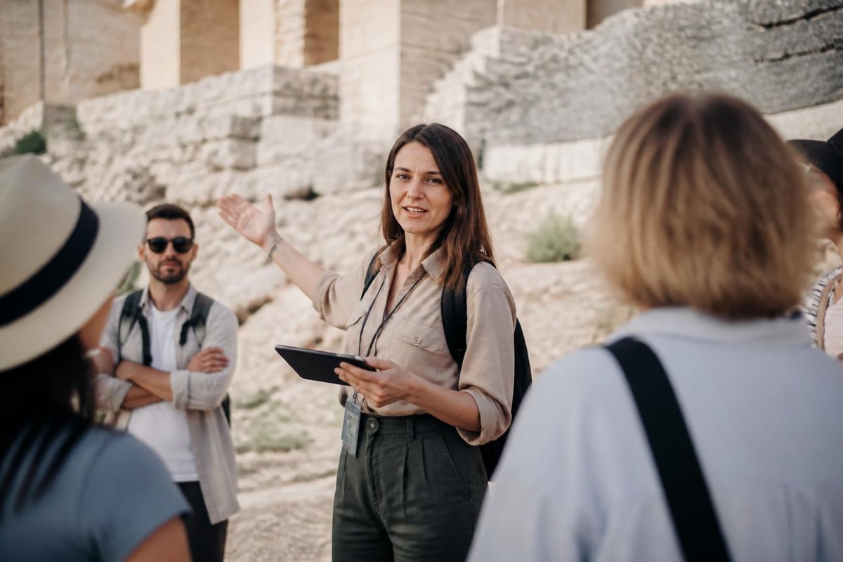 Professional tour guide standards