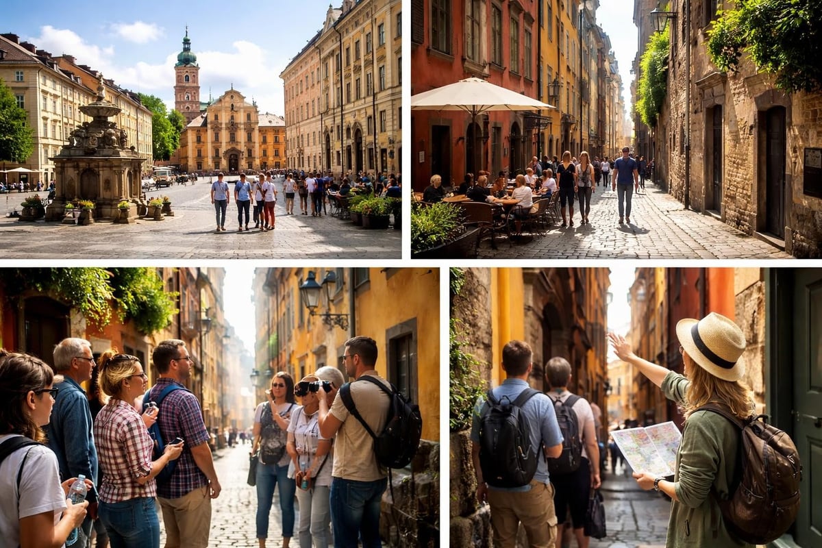 Walking tour route optimization