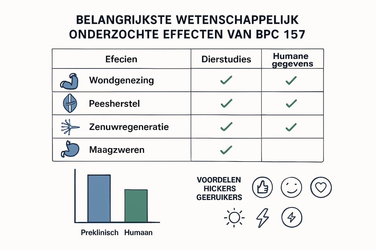 Effecten en Mogelijke Voordelen van BPC157