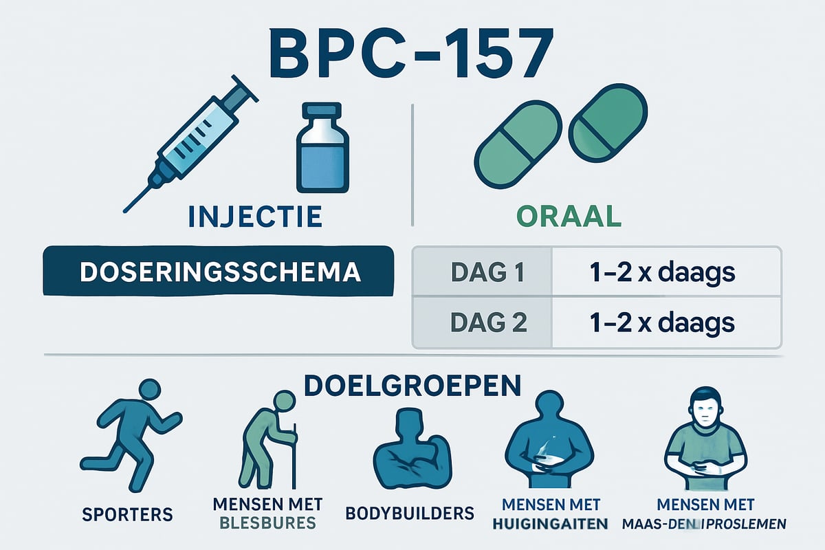Gebruik van BPC157: Toedieningsvormen en Dosering