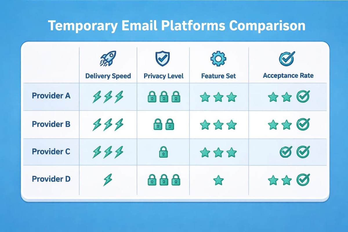 Email service comparison