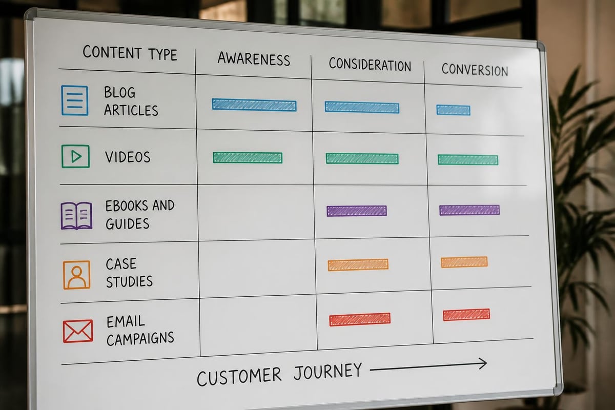 Content performance measurement dashboard