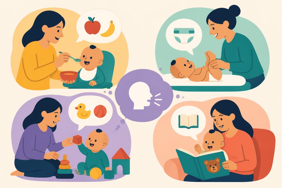 Language-rich infant environment