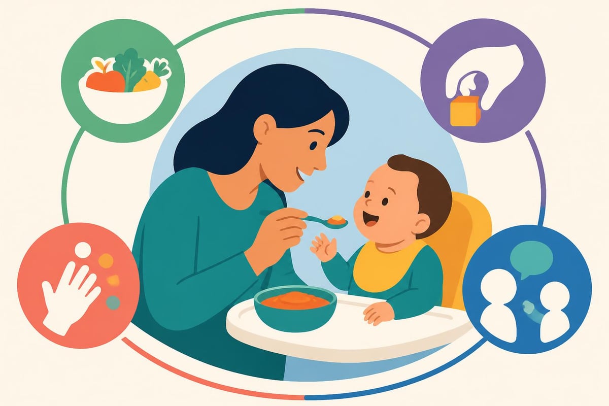 Infant feeding as learning