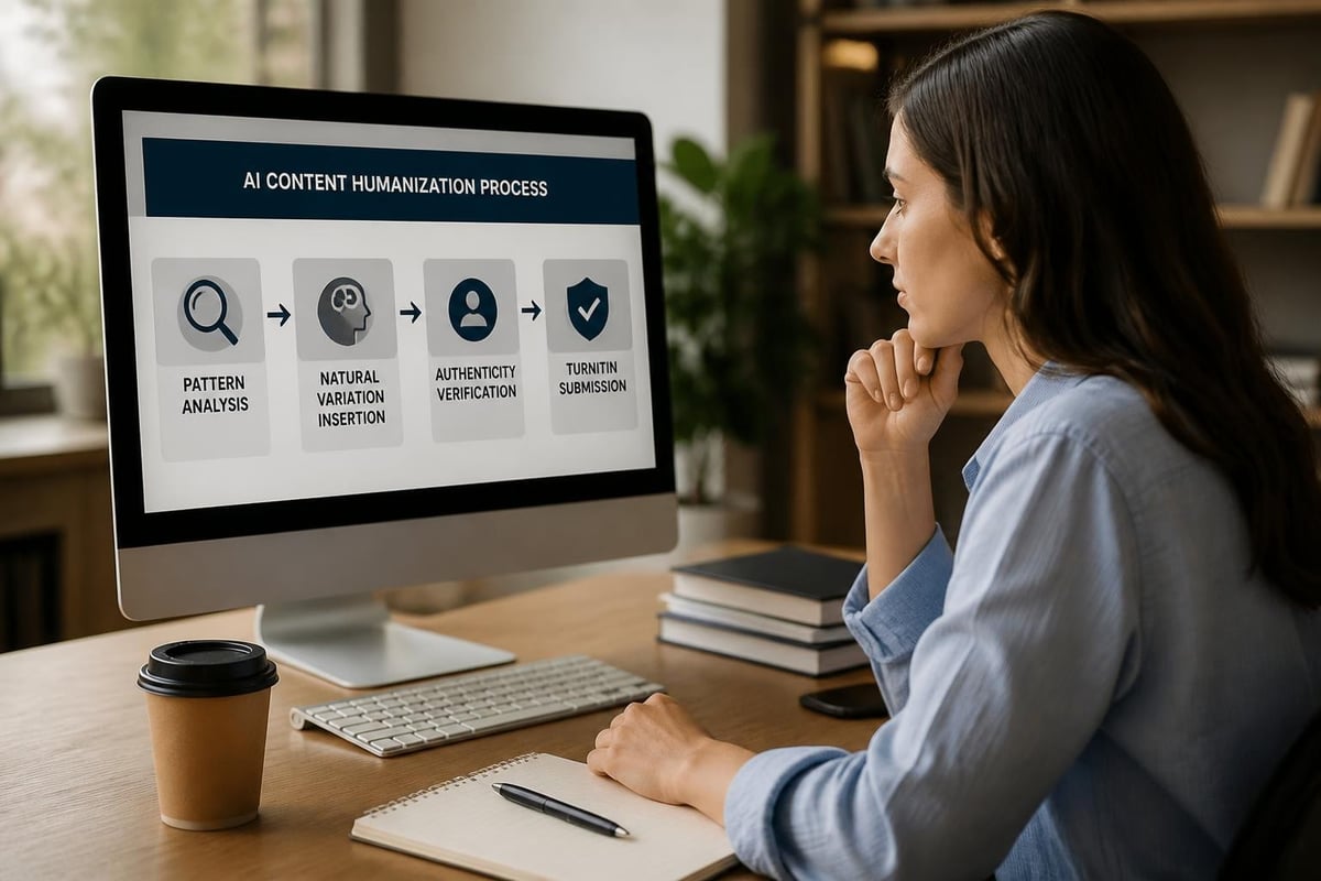 AI humanization workflow