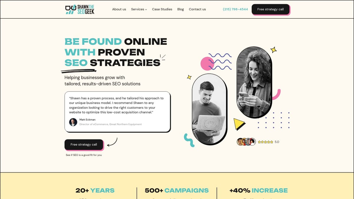 Organic SEO Agency Guide: Your Roadmap to Success in 2026 - Partnering with a Proven Expert: Shawn The SEO Geek