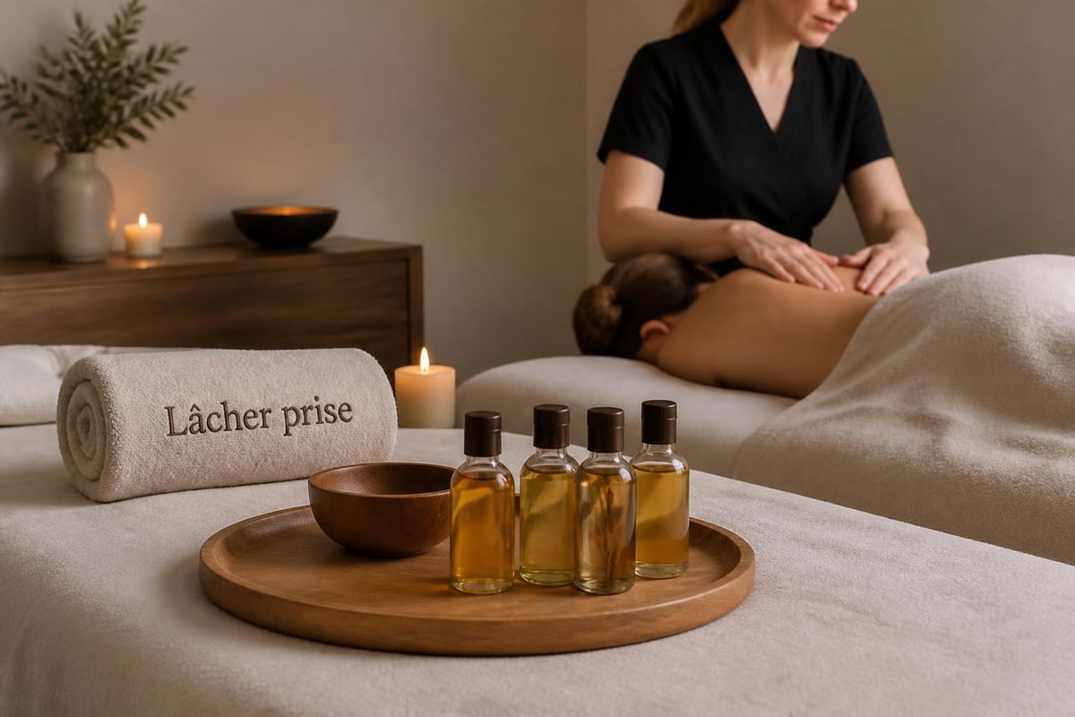Cabine massage ambiance