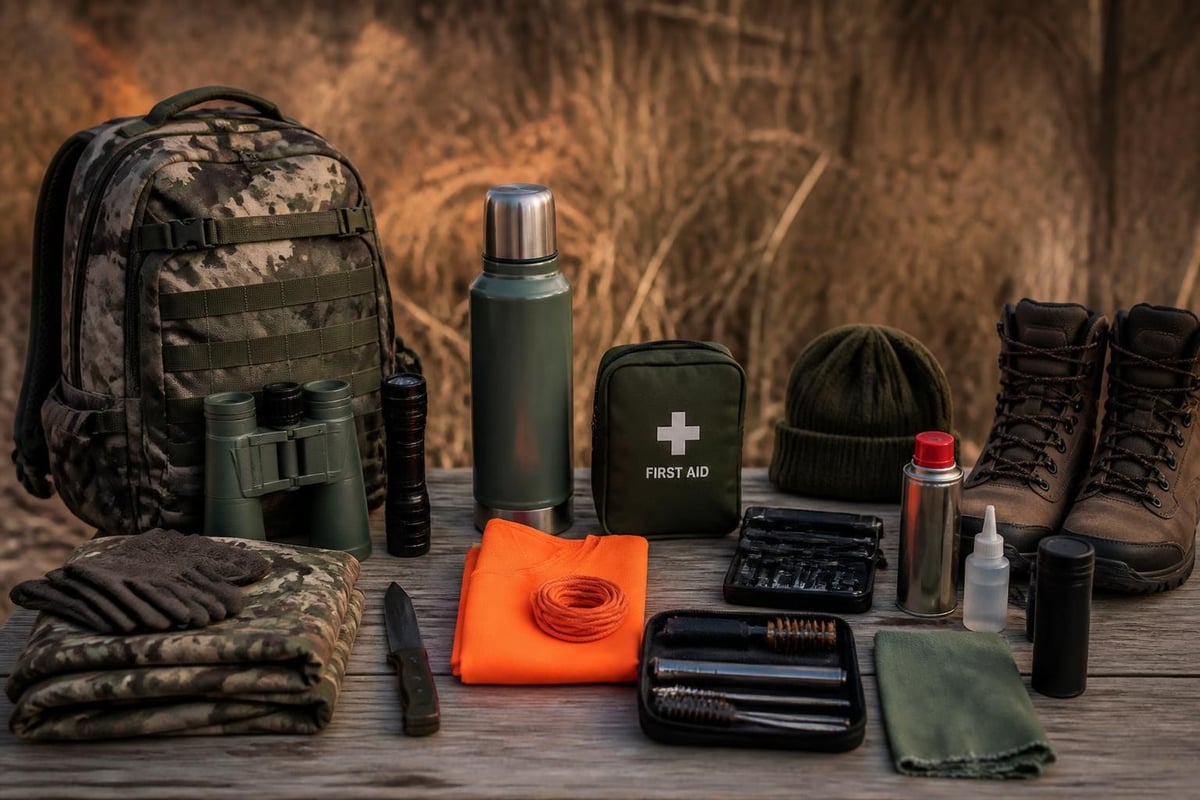 Essential hunting gear categories