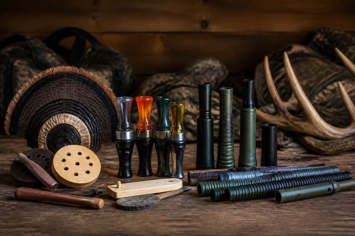 Hunting calls and attractants