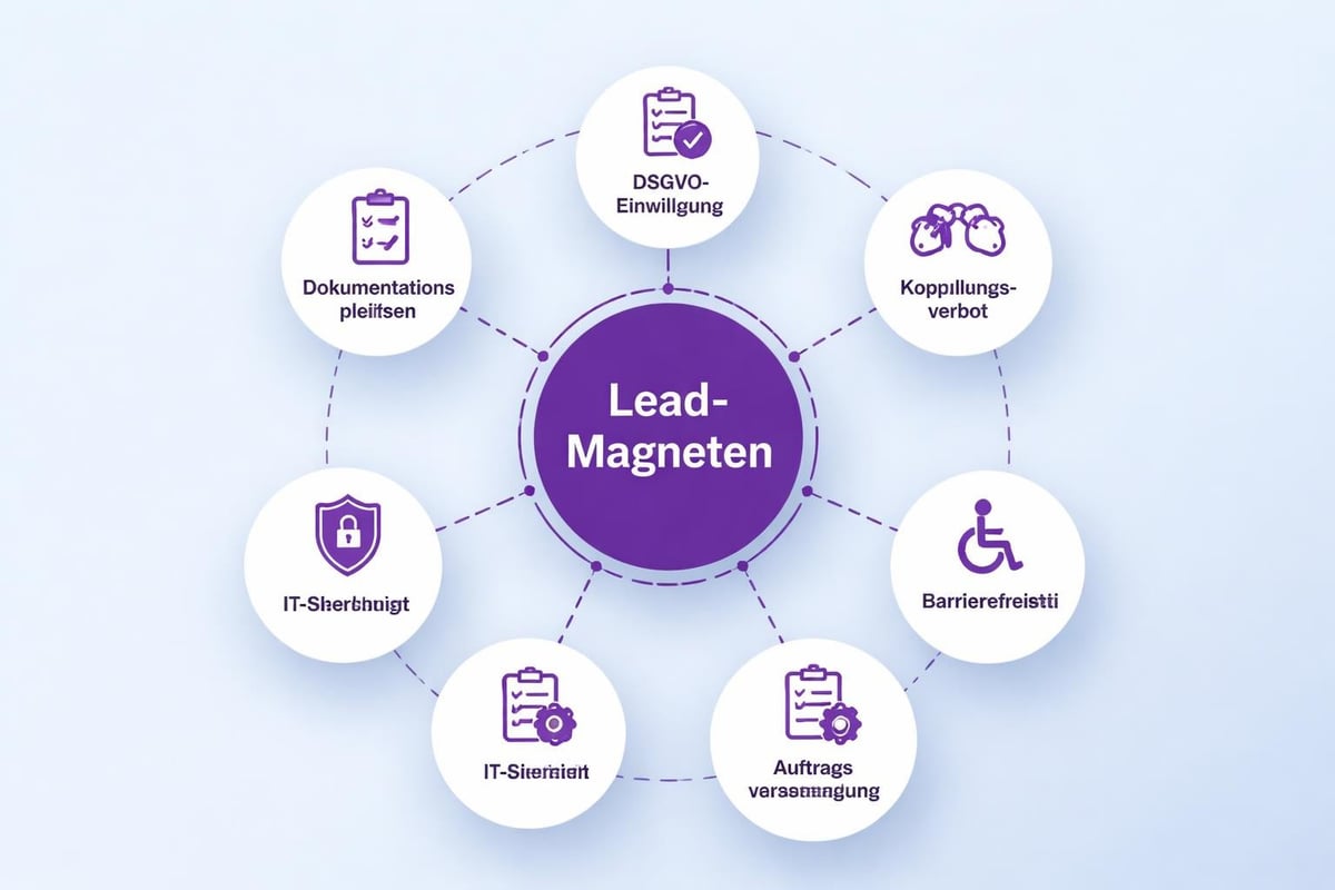 Compliance-Anforderungen Lead-Magneten